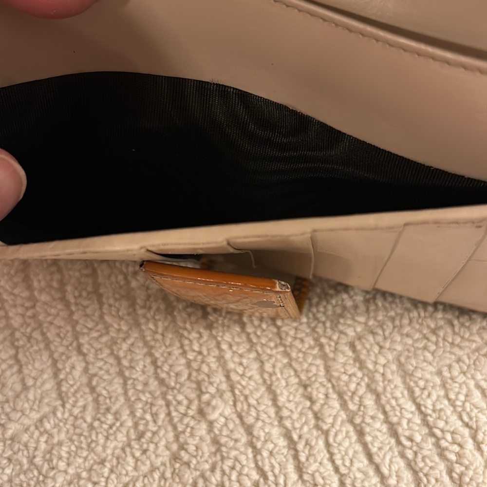 Gucci GG Brown Cream Hawaii Exclusive 112715 Long Bi-fold Wallet Leather Trim - Picture 12 of 17